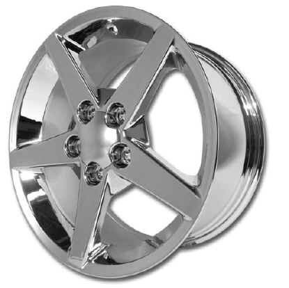 1988-2004 C6 Style Chrome Wheels